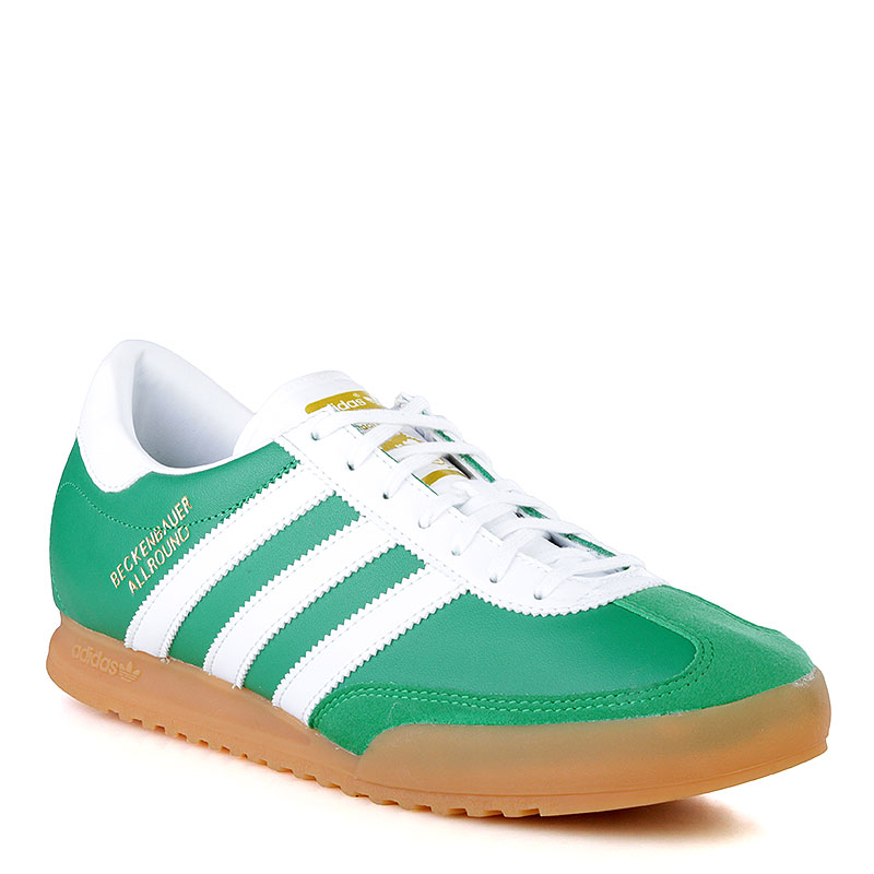 мужские зеленые кроссовки  adidas Beckenbauer B35205 - цена, описание, фото 1